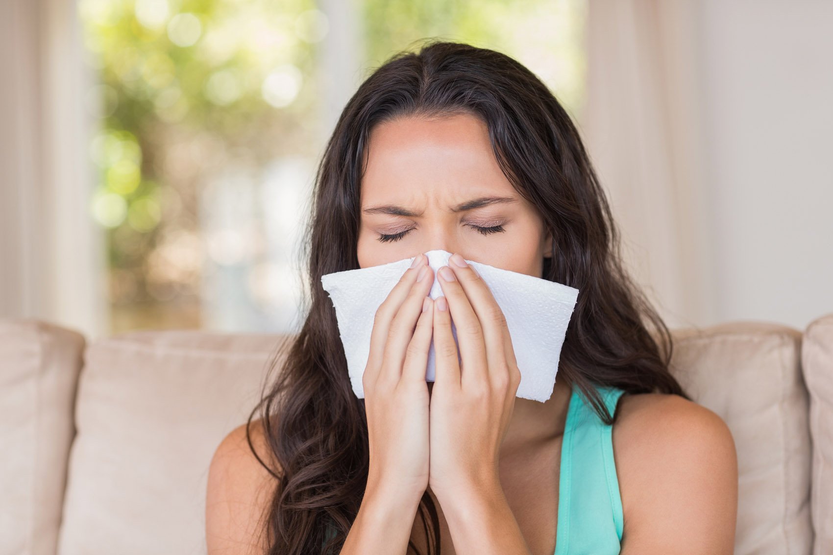 allergia, casa, raffreddore