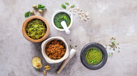 Ricette: pesto alla genovese e le sue varianti