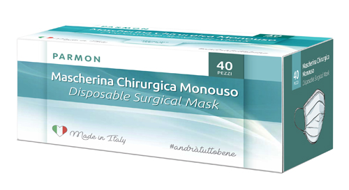 MASCHERINA CHIRURGICA TNT 40PZ